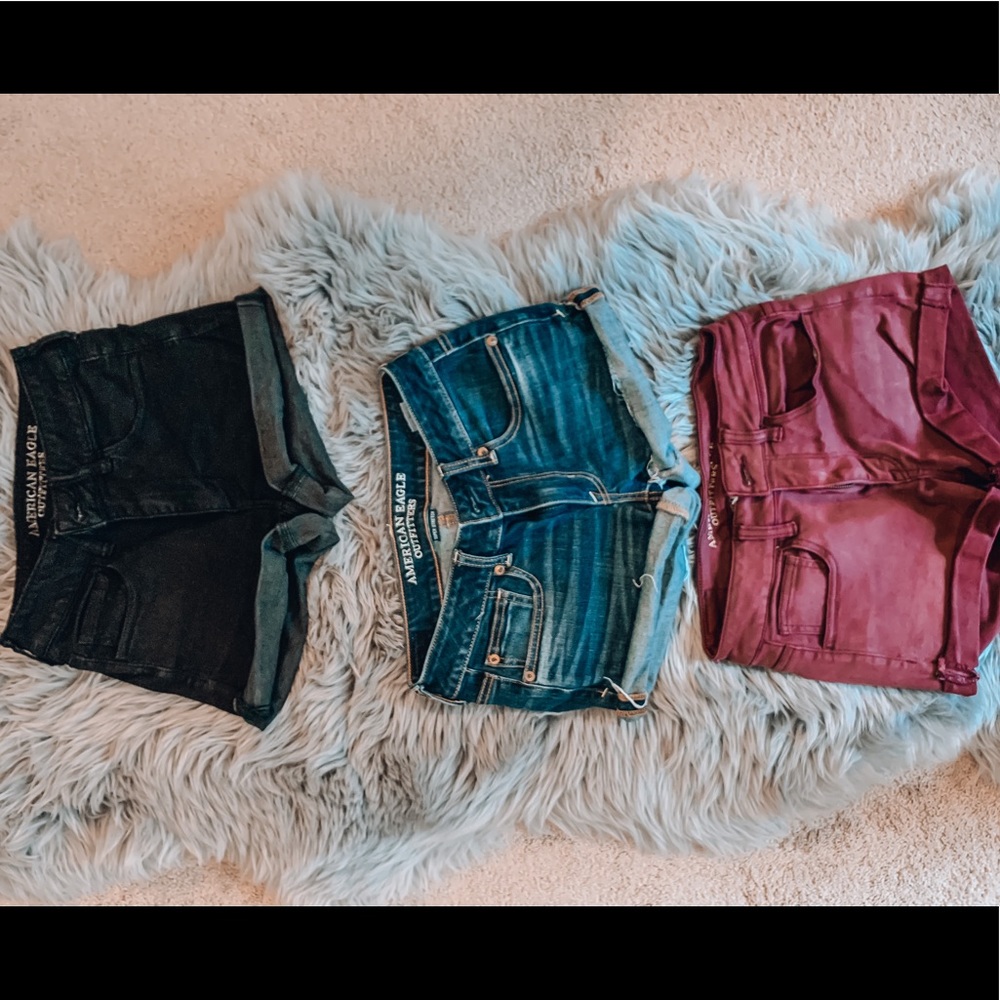 American Eagle Super Stretch Shorts(3 Colors)